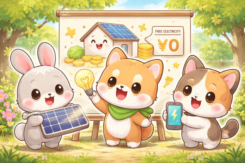 タダ電とは？仕組みと特徴をわかりやすく理解できる