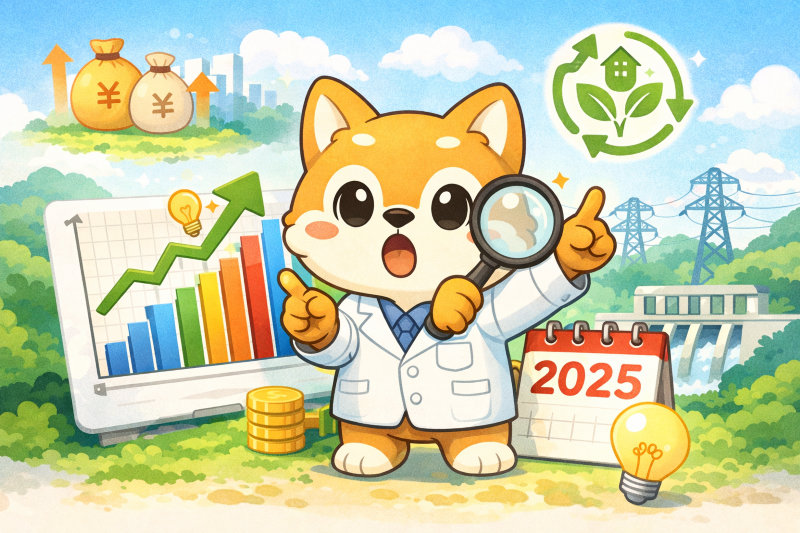 再エネ賦課金の単価の決まり方と今後の見通しを把握できる