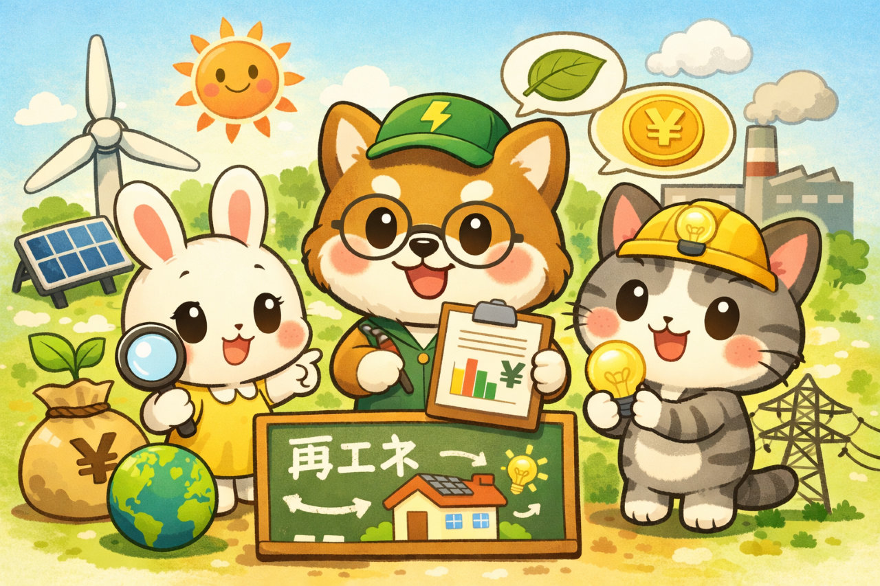 オクトパスエナジーの再エネ賦課金はどう決まる？仕組みと料金の見方をやさしく理解できる解説