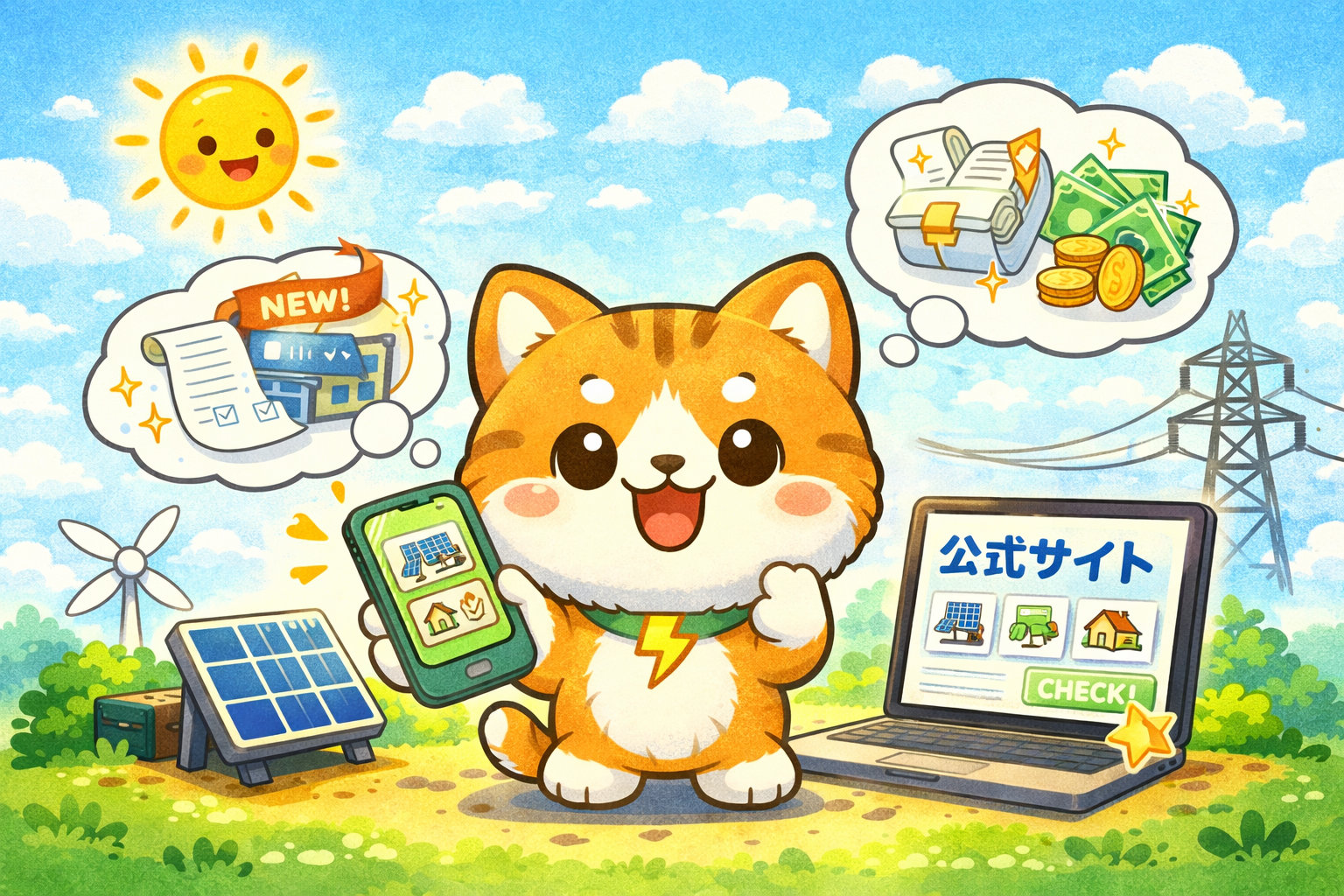 タダ電の最新条件を公式サイトで確認してみる